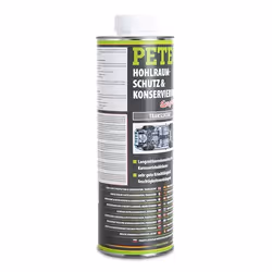 PETEC 73510 Underbody Protection Tin Plastic, Penetrable white-transparent