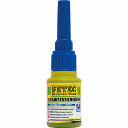 Threadlocker; PETEC; -55°C +150°C 10 blue