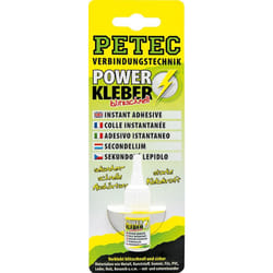 PETEC 93403 Super Glue Tube Colourless Silicon-free 3