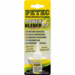 Super Glue; PETEC; Tube Colourless Silicon-free 10