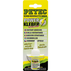 PETEC 93410 Super Glue Tube Colourless Silicon-free 10