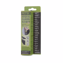 Rubber Adhesive; PETEC; -30°C +120°C Tube yellow-transparent 70