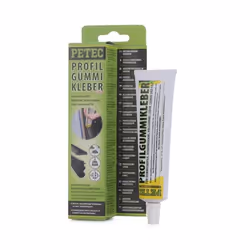PETEC 93870 Rubber Adhesive -30°C +120°C Tube yellow-transparent 70