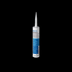 PETEC 94131 Sealing Substance Cartridge 310 Sprayable, hardening, Elastic, UV resistant, Over-paintable, Silicon-free grey