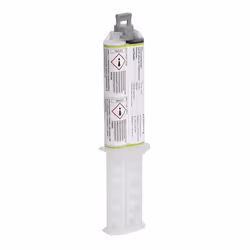 PETEC 97425 Metal Adhesive -40 / 120 Cartridge Silicon-free, Grindable, hardening, Over-paintable, Oil resistant 24 grey