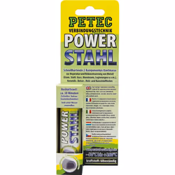 Metal Adhesive; PETEC; -50 / 260 Cartridge Silicon-free, Oil resistant, Over-paintable, hardening, Grindable grey 50
