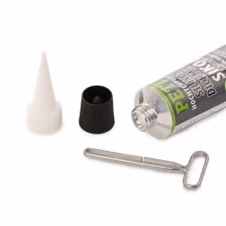PETEC 97780 Sealing Substance -50°C +260°C Tube 70 Permanently elastic, Elastic, Oil resistant black