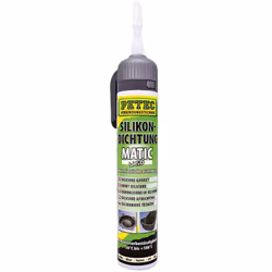 Sealing Substance; PETEC; -50°C +180°C Cartridge 200 Permanently elastic, Elastic, Oil resistant white