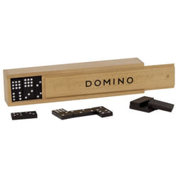 Goki Domino game in wooden box