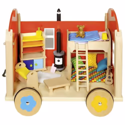 Goki Doll's caravan with accessoires, 3 yr(s)