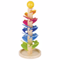 Goki Pagoda marble game, 3 yr(s), Glass, Wood, Multicolour