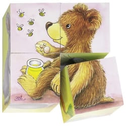 Goki 57056 Block puzzle 4 pc(s) Animals