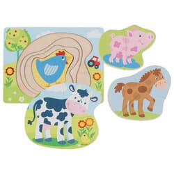 Goki 57386 puzzle Contour puzzle 1 pc(s) Animals