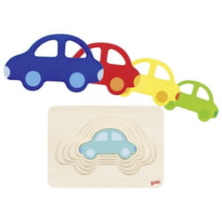 Goki 57485 puzzle Shape puzzle 5 pc(s) Vehicles