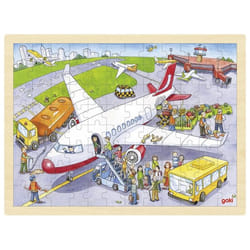 Goki 57544 Frame puzzle 96 pc(s) Vehicles
