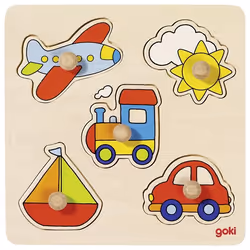 Goki 57547, 5 pc(s), Vehicles, 1 yr(s)