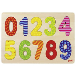 Goki 57574 Shape puzzle 10 pc(s) Education