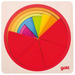 Goki 57737 Shape puzzle 21 pc(s) Education