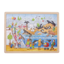 Goki 57744 puzzle Jigsaw puzzle 48 pc(s) Zoo