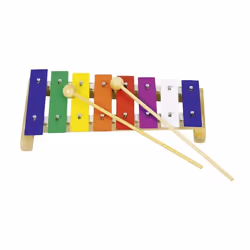 Goki 61959, Toy musical instrument, Xylophone, 3 yr(s), 440 g, Multicolour
