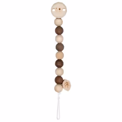 Goki Soother chain elephant, Wood, Wood, Boy/Girl