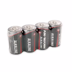 Ansmann 5015571, Single-use battery, Alkaline, Black, Grey, 25.8 mm, 25.8 mm, 50 mm