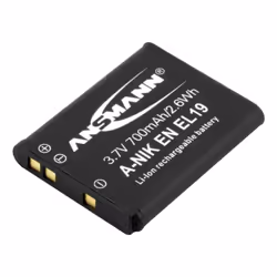 Ansmann A-Nik EN EL 19, 700 mAh, 3.7 V, Lithium-Ion (Li-Ion)