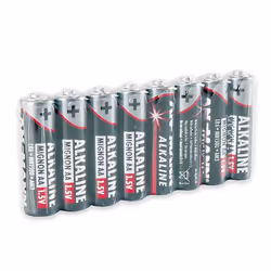 Ansmann 5015280, Single-use battery, Alkaline, Black, Grey, 14.5 mm, 14.5 mm, 50.5 mm
