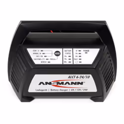 Ansmann ALCT6-24/10 6/12/24 V Black