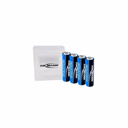 AA Batteries [In 4 Way Storage Case] Long Lasting High Capacity Disposable AA Type 1.5V Industrial Lithium Battery For Door Bells, Flashlights, Alarm