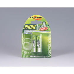 Ansmann 1.2 V rechargeable battery NiMH Nickel-Metal Hydride (NiMH)