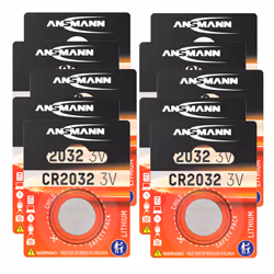 CR2032 Coin Battery (Pack of 10)