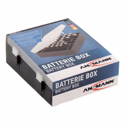 Ansmann 1900-0041 device-holder box Black, Transparent