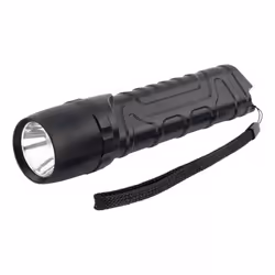 Ansmann M900P, Hand flashlight, Black, Acrylonitrile butadiene styrene (ABS), Plastic, 1 m, IP54, LED