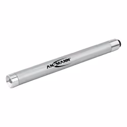 Ansmann X15 LED, Pen flashlight, Silver, Aluminium, LED, 1 lamp(s), 15 lm
