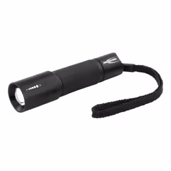 Ansmann M100F, Hand flashlight, Black, Buttons, Rotary, 1 m, IP54, 1 lamp(s)