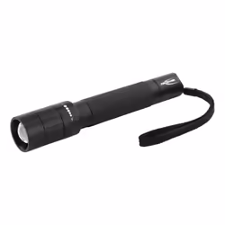 Ansmann M200F, Hand flashlight, Black, Aluminium, 1 m, IP54, 1 lamp(s)