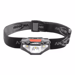 Ansmann HD70B Black Headband flashlight LED