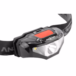 Ansmann HD70B Black Headband flashlight LED