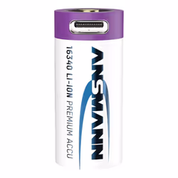 Ansmann 1300-0015 household battery Rechargeable battery 16340 Lithium-Ion (Li-Ion)