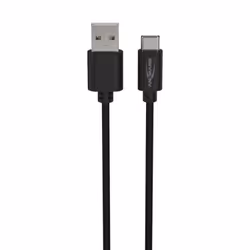 Ansmann 1700-0130, 1 m, USB A, USB C, 0.48 Gbit/s, Black