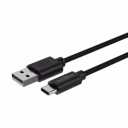 Ansmann 1700-0130 USB cable 1 m USB A USB C Black