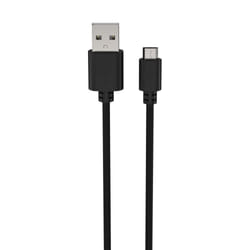 Ansmann 1700-0129 USB cable 1 m USB A Micro-USB B Black