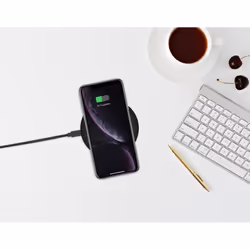 Ansmann WiLine 15R Smartphone Black USB Wireless charging Indoor