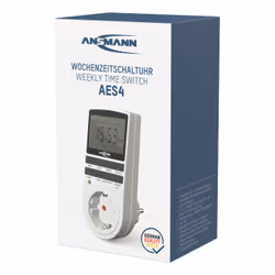 Ansmann 1260-0006 electrical timer White Daily/Weekly timer
