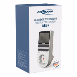 Ansmann 1260-0006 electrical timer White Daily/Weekly timer