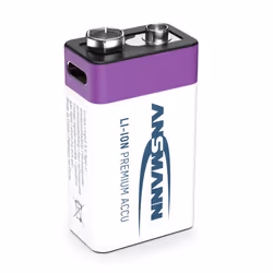 Ansmann 1315-0005 household battery Rechargeable battery 9V Lithium-Ion (Li-Ion)