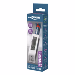 Ansmann 1900-0110 battery tester White