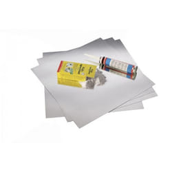 Magnetoplan 16103 magnetic board 500 x 500 mm White