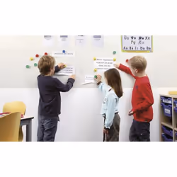 Magnetoplan 16103 magnetic board 500 x 500 mm White